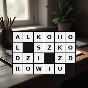 Hasło krzyżówkowe wywieszka w sklepie monopolowym - alkohol szkodzi zdrowiu – rozwiązanie, synonimy, podpowiedzi i definicje krzyżówkowe